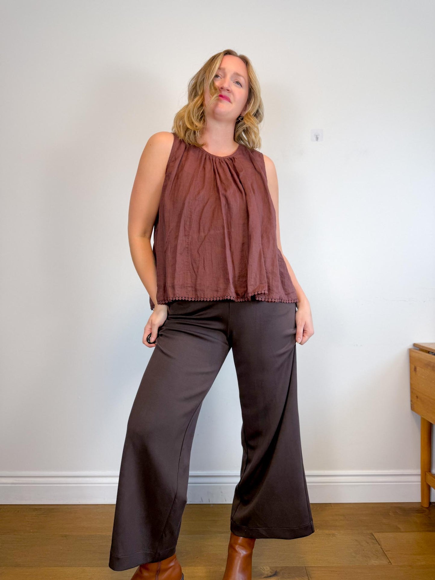 InWear “Gincent Pants in Brown” (Size M/L)