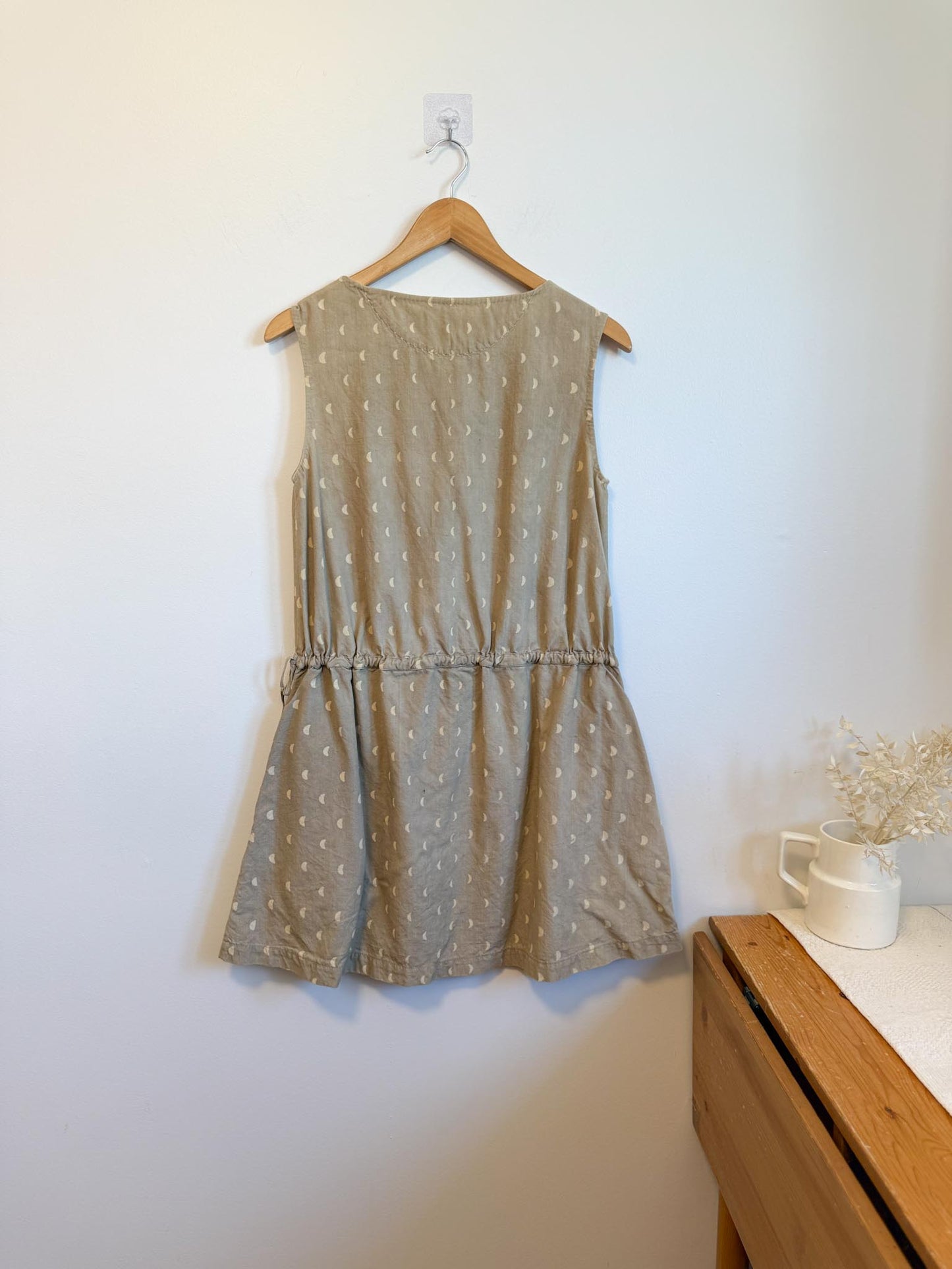 11:11 Eleven Eleven Designer Mini Dress with Crescent Moon Print (Size S/M)
