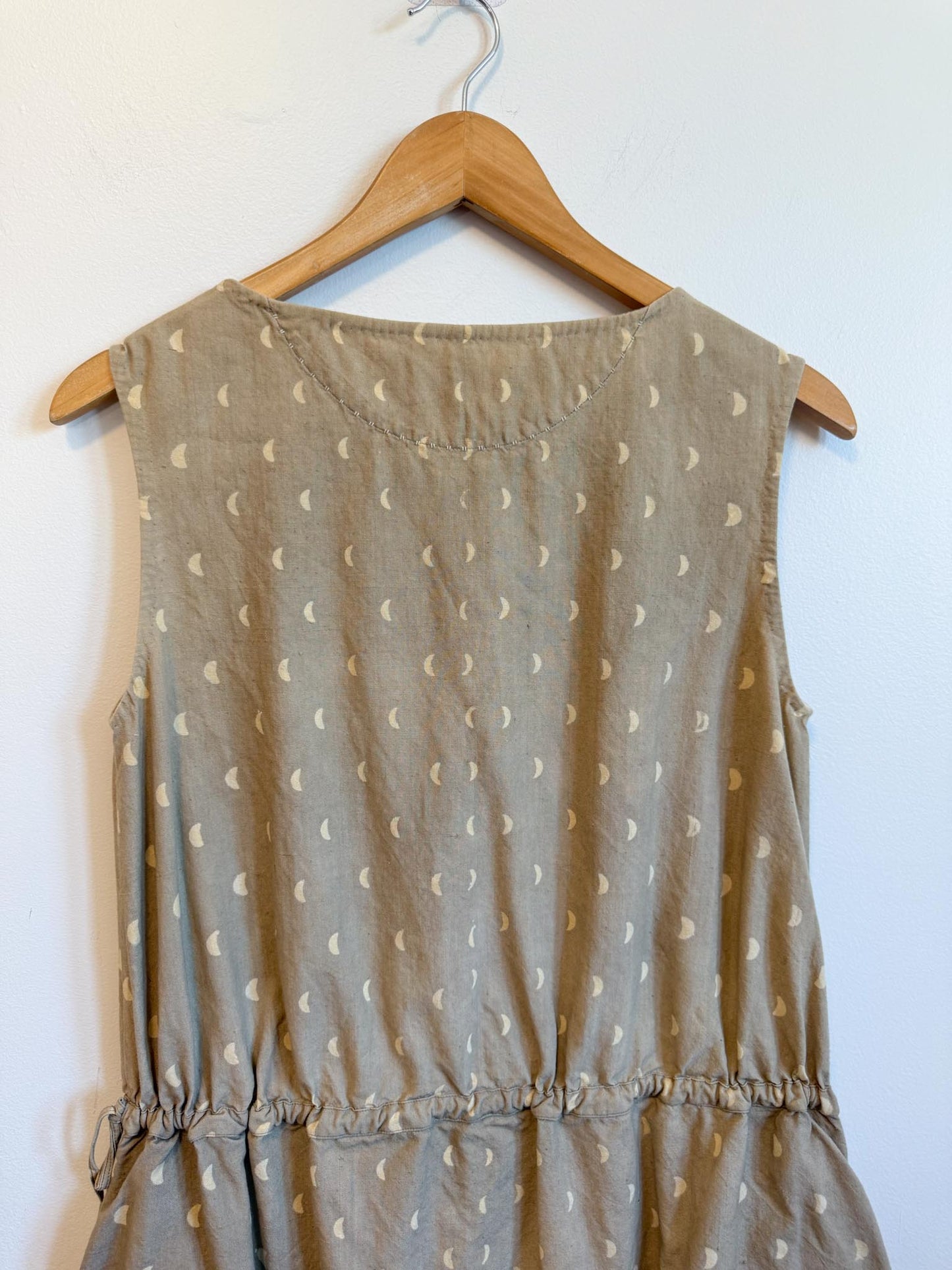 11:11 Eleven Eleven Designer Mini Dress with Crescent Moon Print (Size S/M)