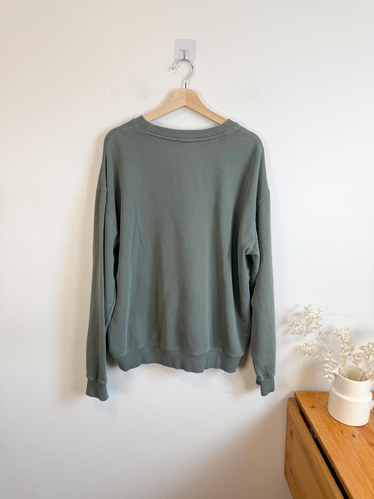 P.E Nation Crewneck in Green/Pink (Size S/M)