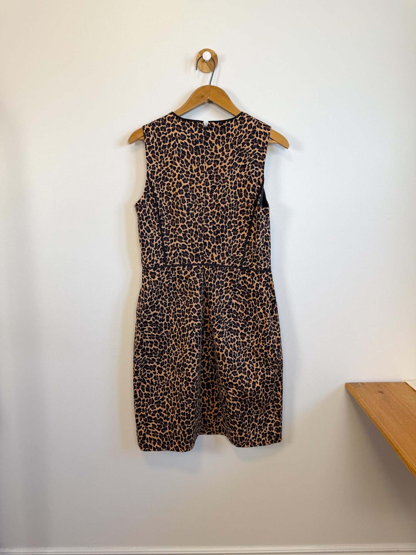 J.Crew Leopard Print Mini Dress (Size 10)