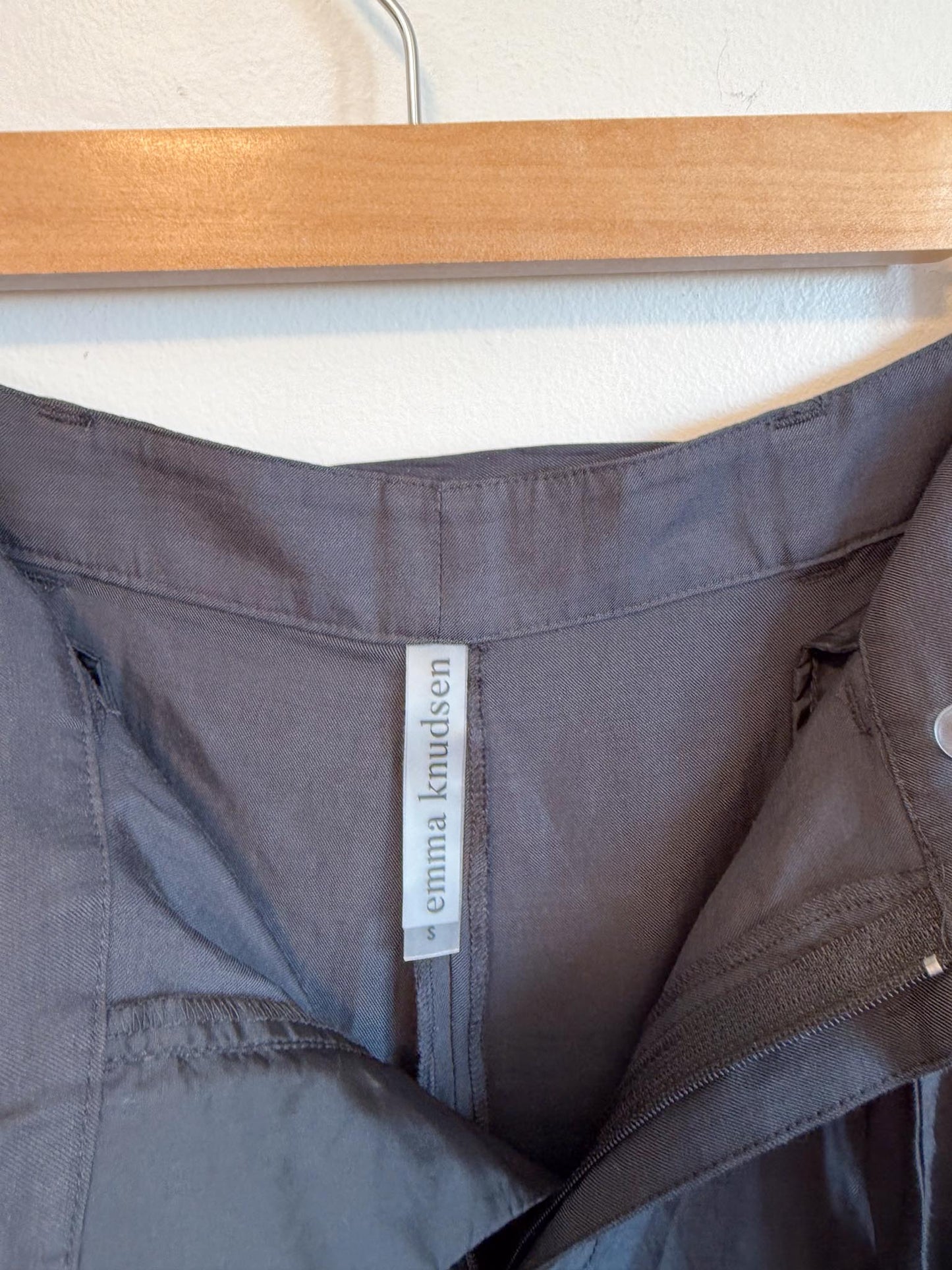 Emma Knudsen High Rise Shorts in Black NWT (Size S)