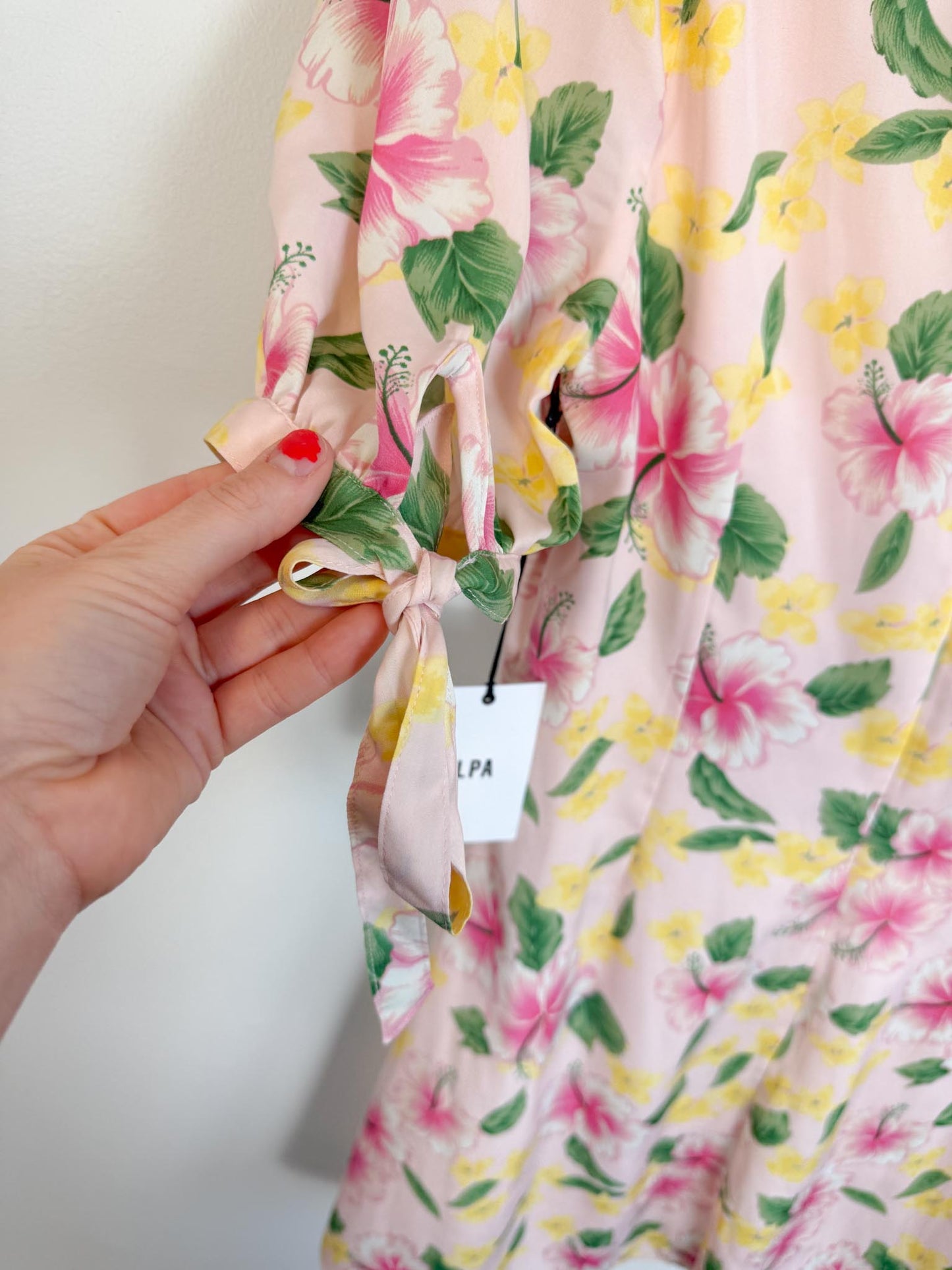 LPA "Serafina Dress in Layla Floral" NWT (Size M)