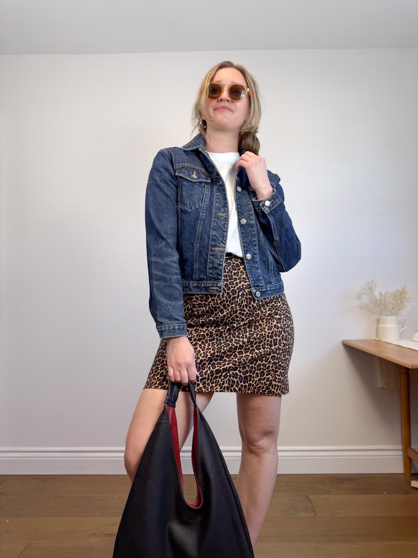 J.Crew Leopard Print Mini Dress (Size 10)