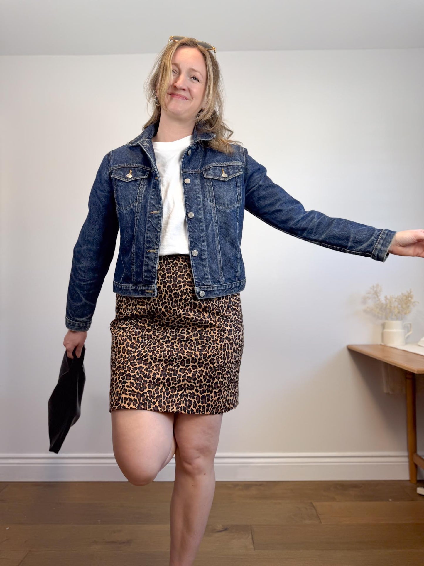 J.Crew Leopard Print Mini Dress (Size 10)