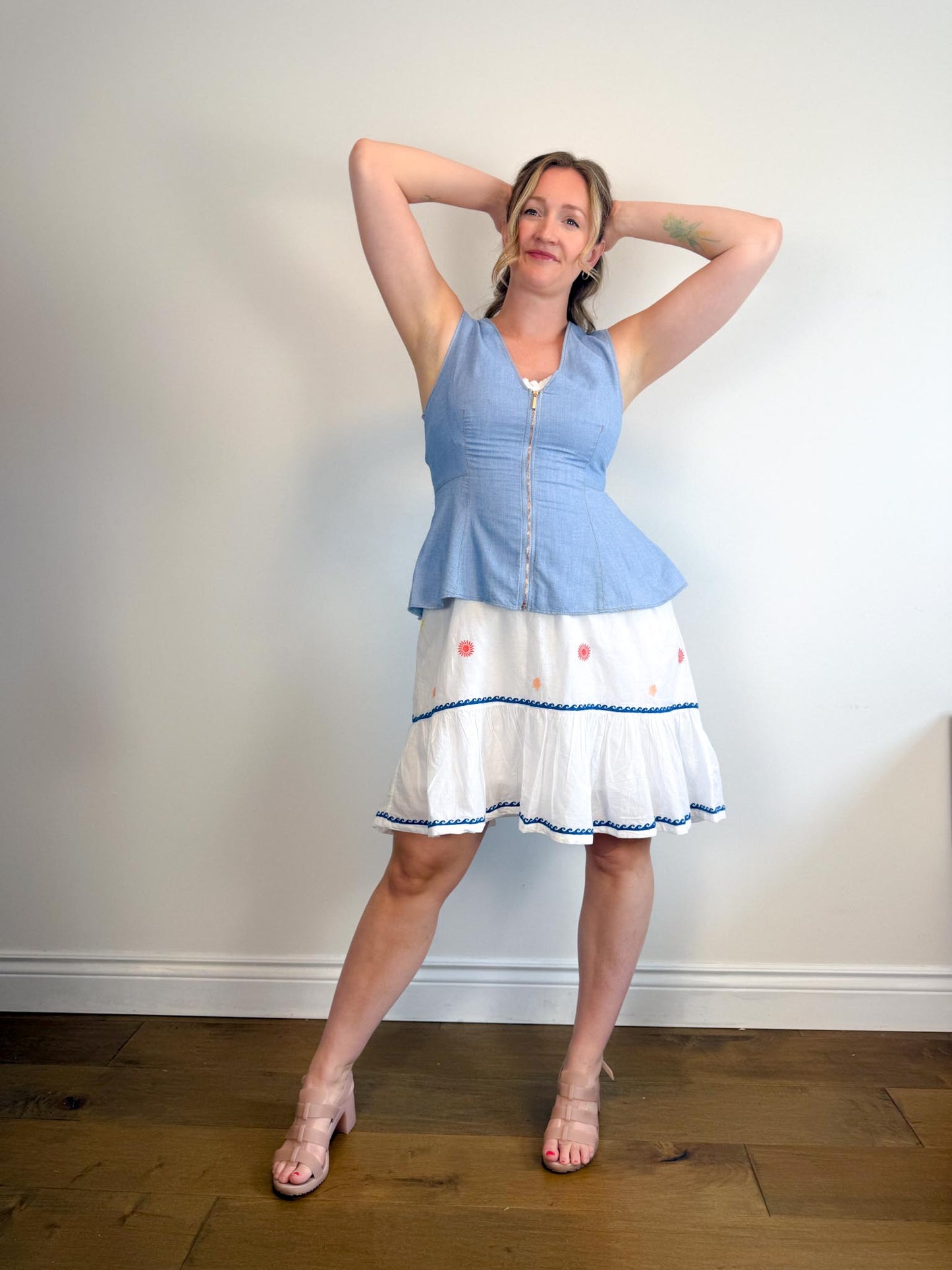 Cynthia Rowley Embroidered Sleepwear Dress in White NWT (Size S-L)