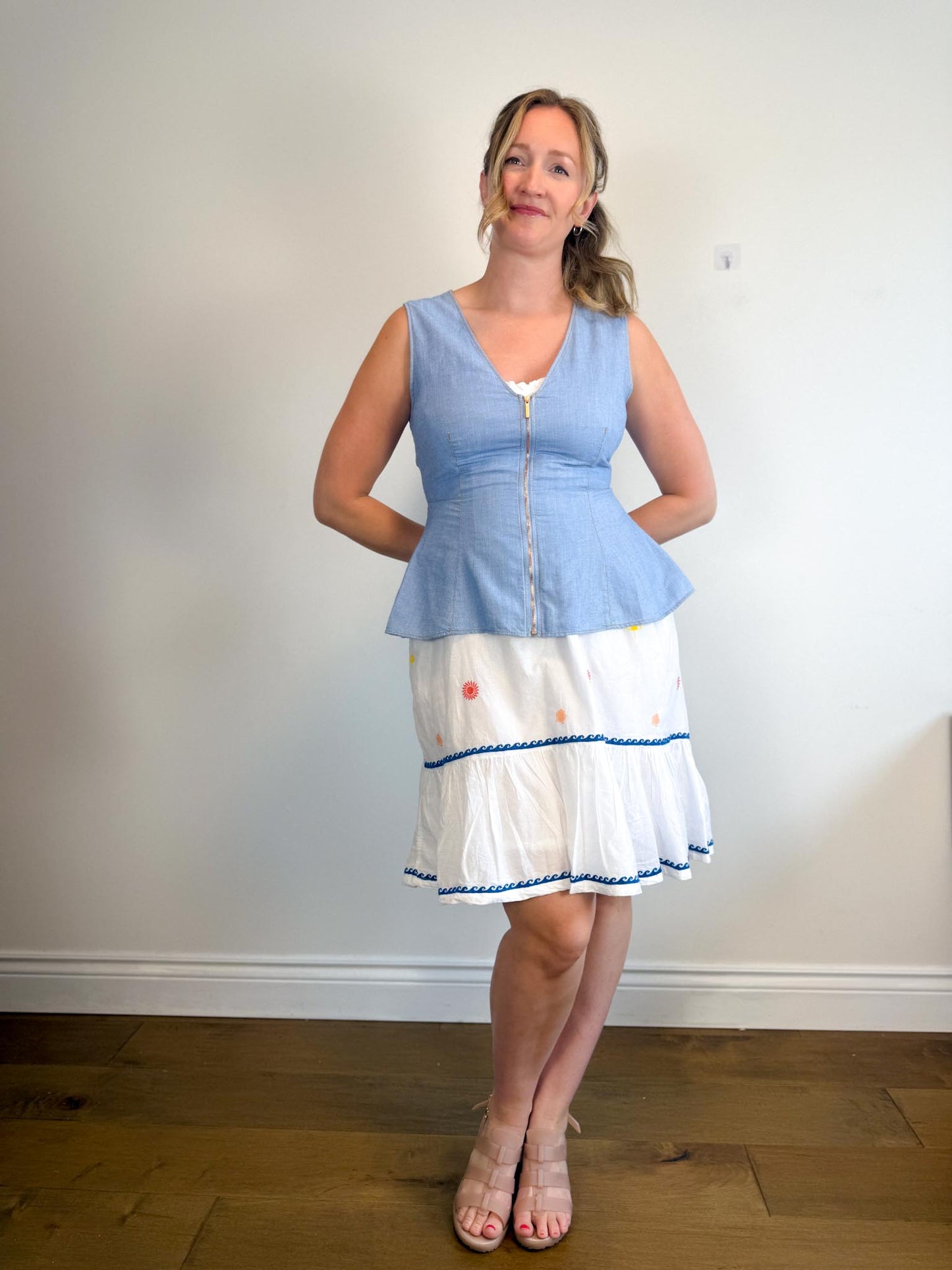 Cynthia Rowley Embroidered Sleepwear Dress in White NWT (Size S-L)