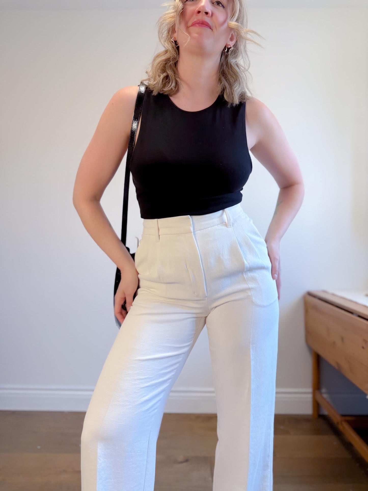 Wilfred "The Effortless Pant in Light Birch" NWT (Size 10)