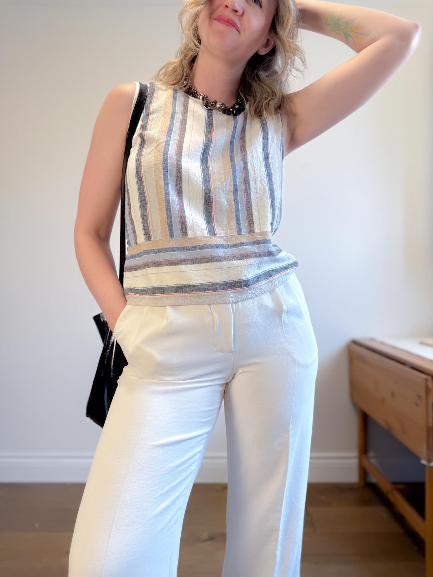 Wilfred "The Effortless Pant in Light Birch" NWT (Size 10)