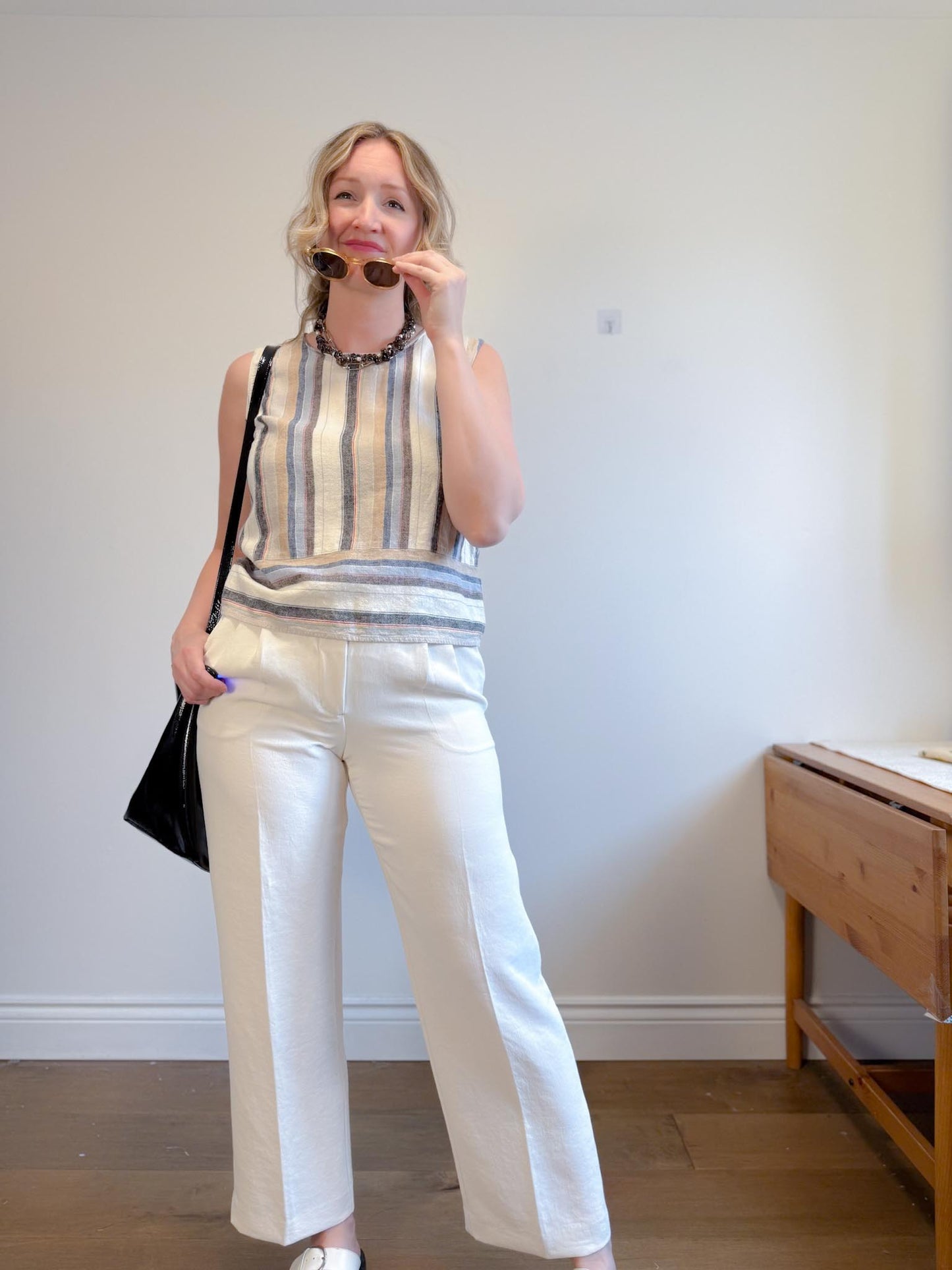 Wilfred "The Effortless Pant in Light Birch" NWT (Size 10)