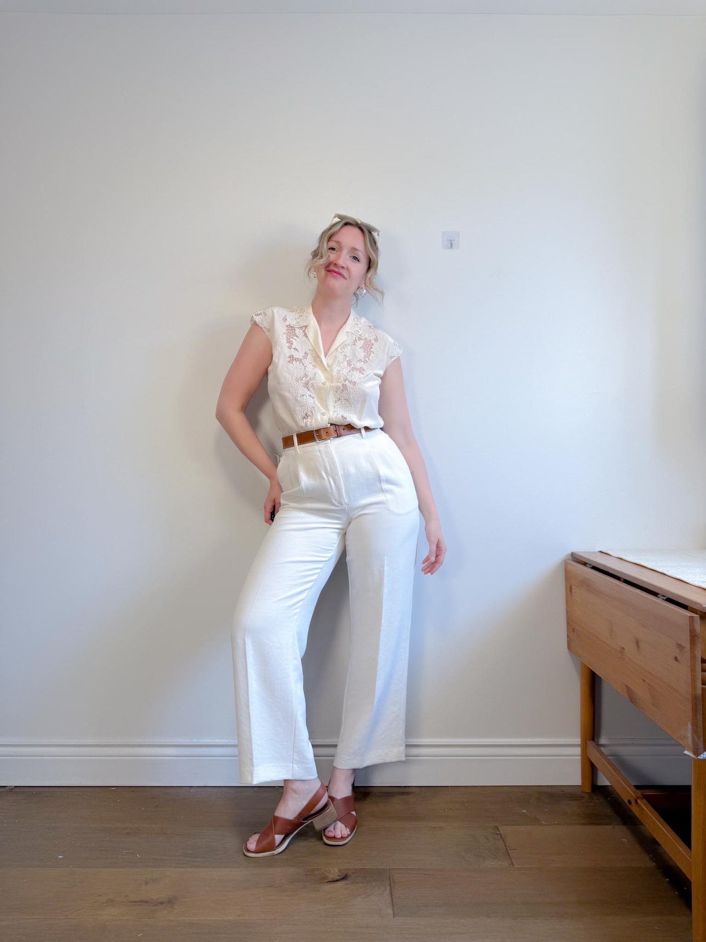 Wilfred "The Effortless Pant in Light Birch" NWT (Size 10)