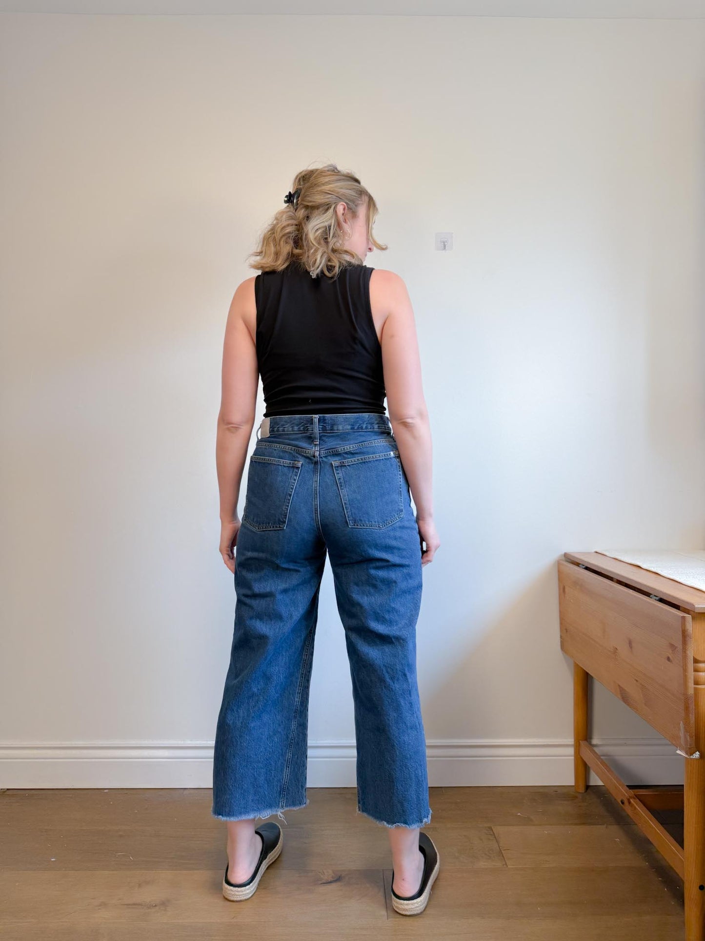 Everlane "The Way Wide Crop Jeans" (Size 31)
