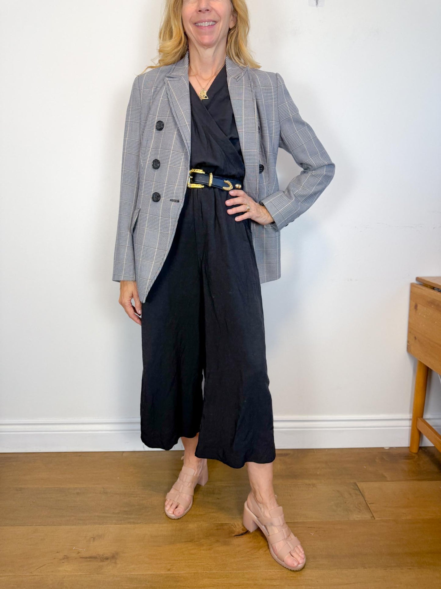 Melow Slow Fashion "Elka Jumpsuit in Black" (Size XS/S)