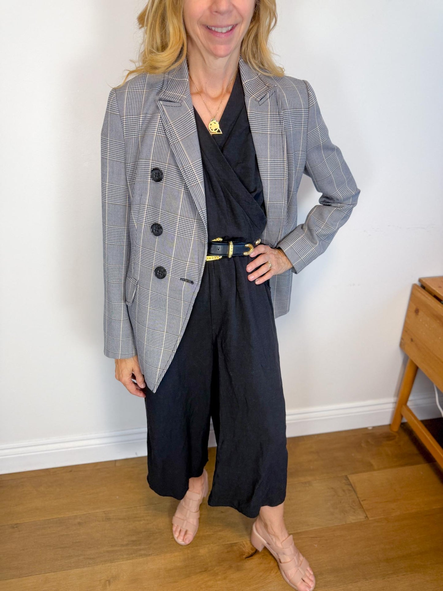Melow Slow Fashion "Elka Jumpsuit in Black" (Size XS/S)