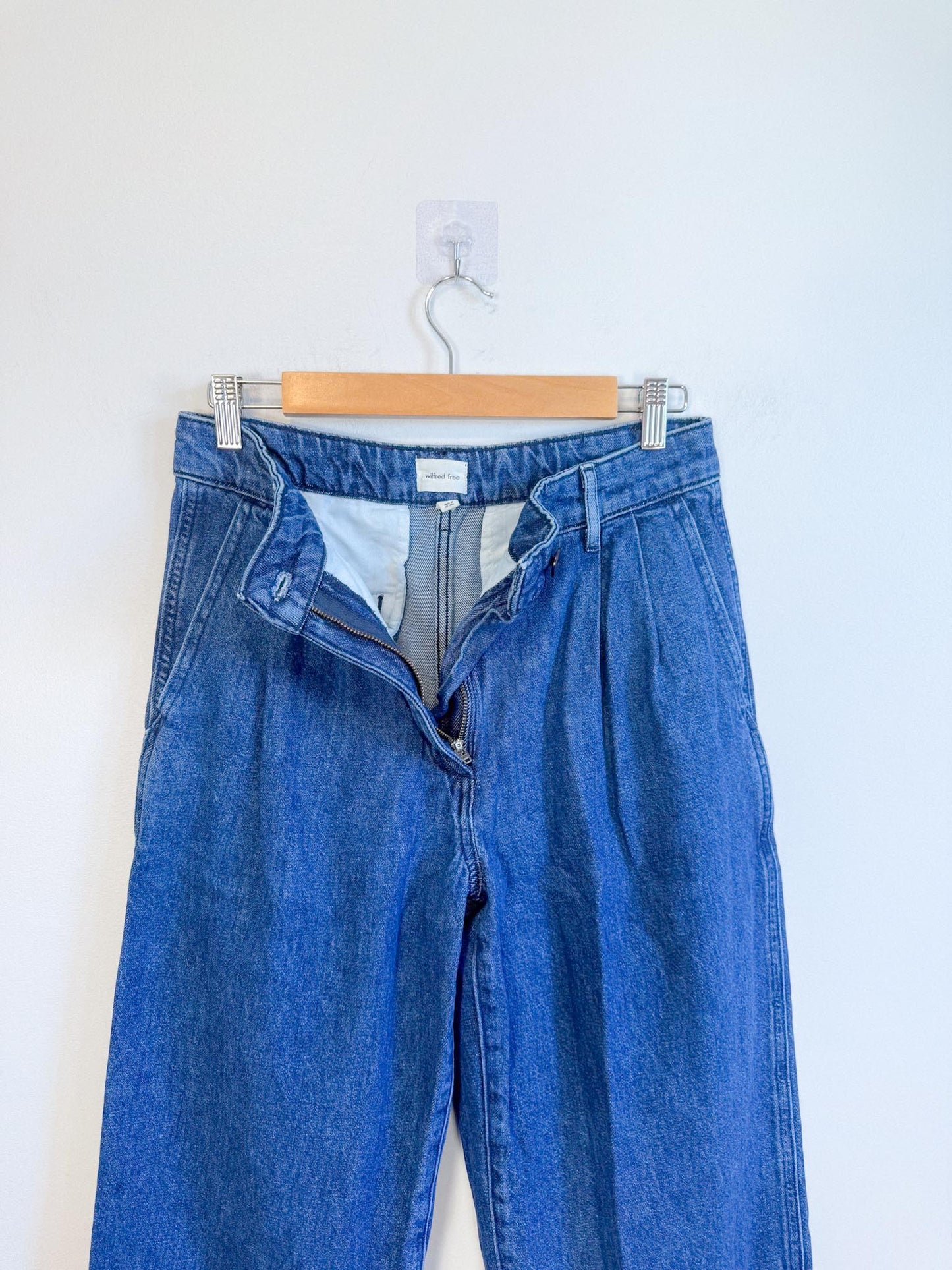 Wilfred Free "Embark Jean in Dark Wash" (Size 6)