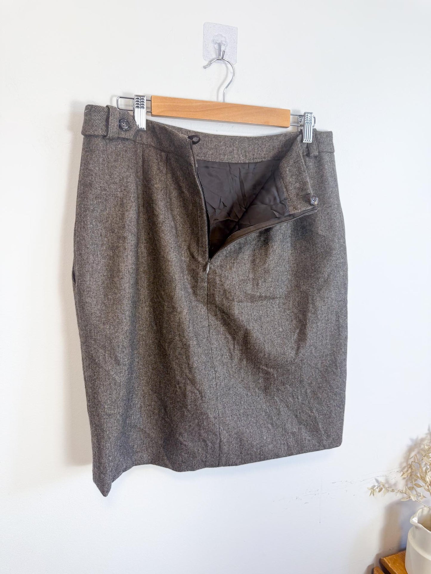 PAUW Amsterdam Designer Tulip Wool Mini Skirt SOLD AS IS (Size L)