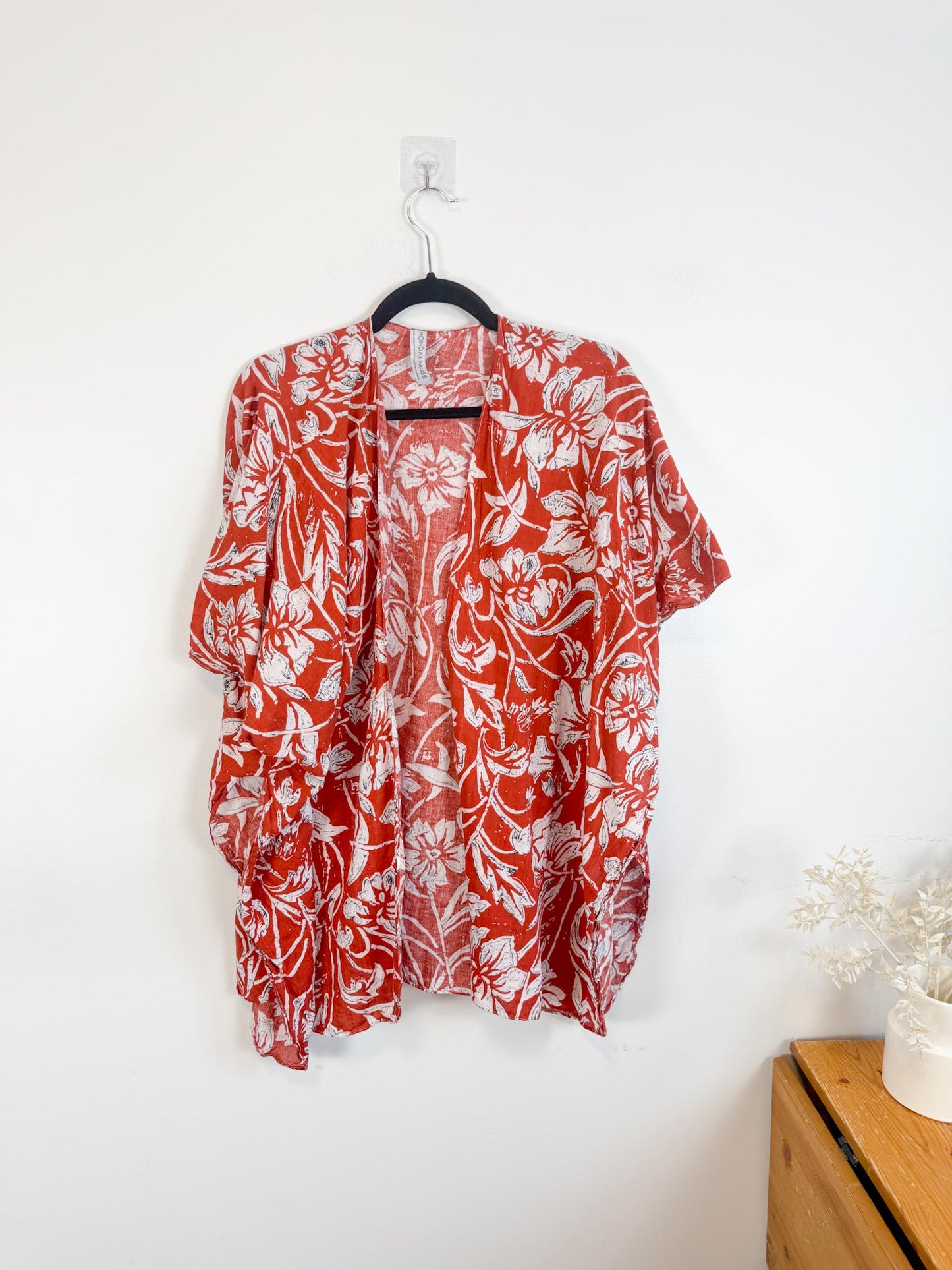 Monday Muse Canadian Floral Duster (One Size)