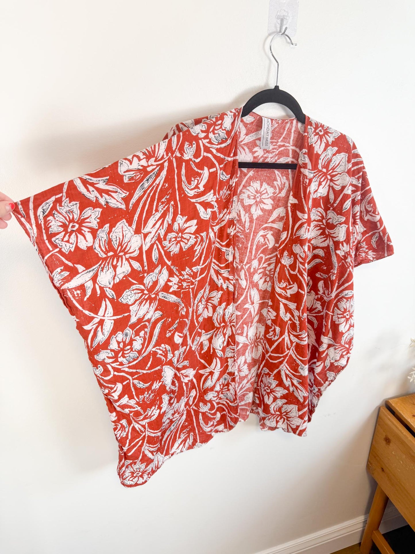Monday Muse Canadian Floral Duster (One Size)