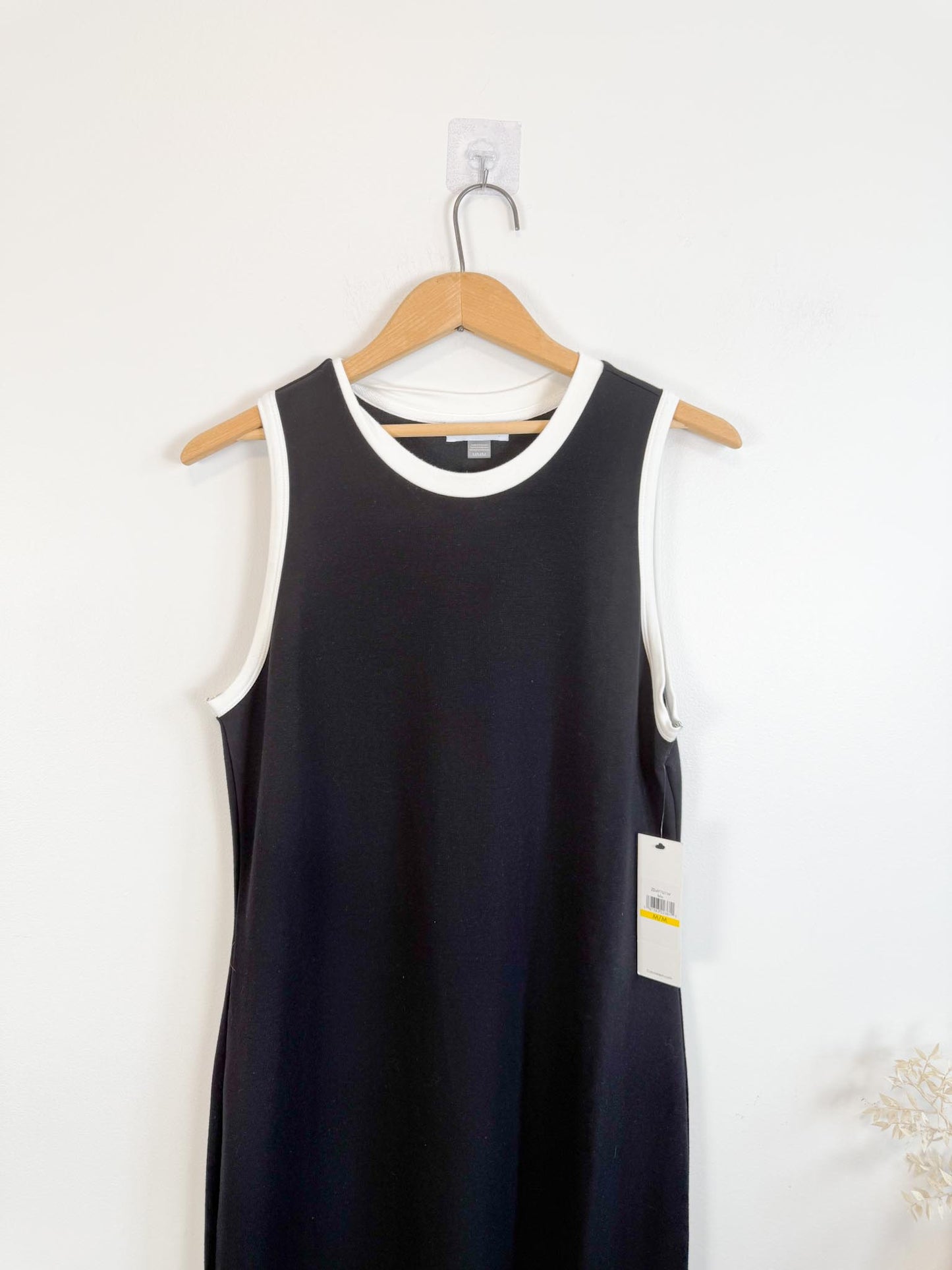 Calvin Klein Black Sleeveless Dress NWT (Size M)
