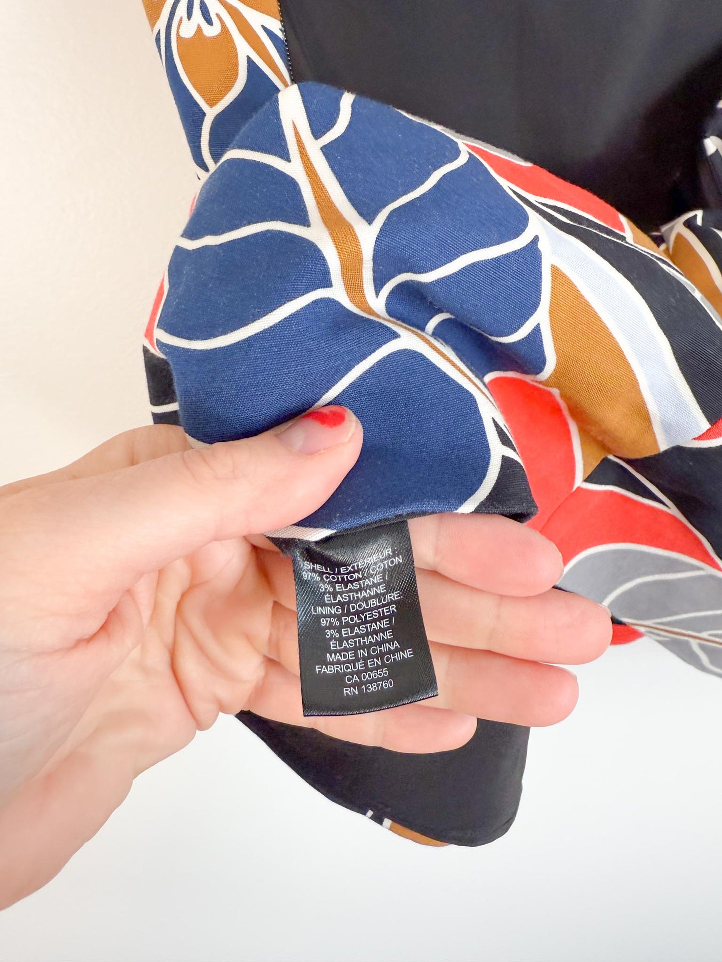 RW&Co Floral Mini Skirt (Size 14)