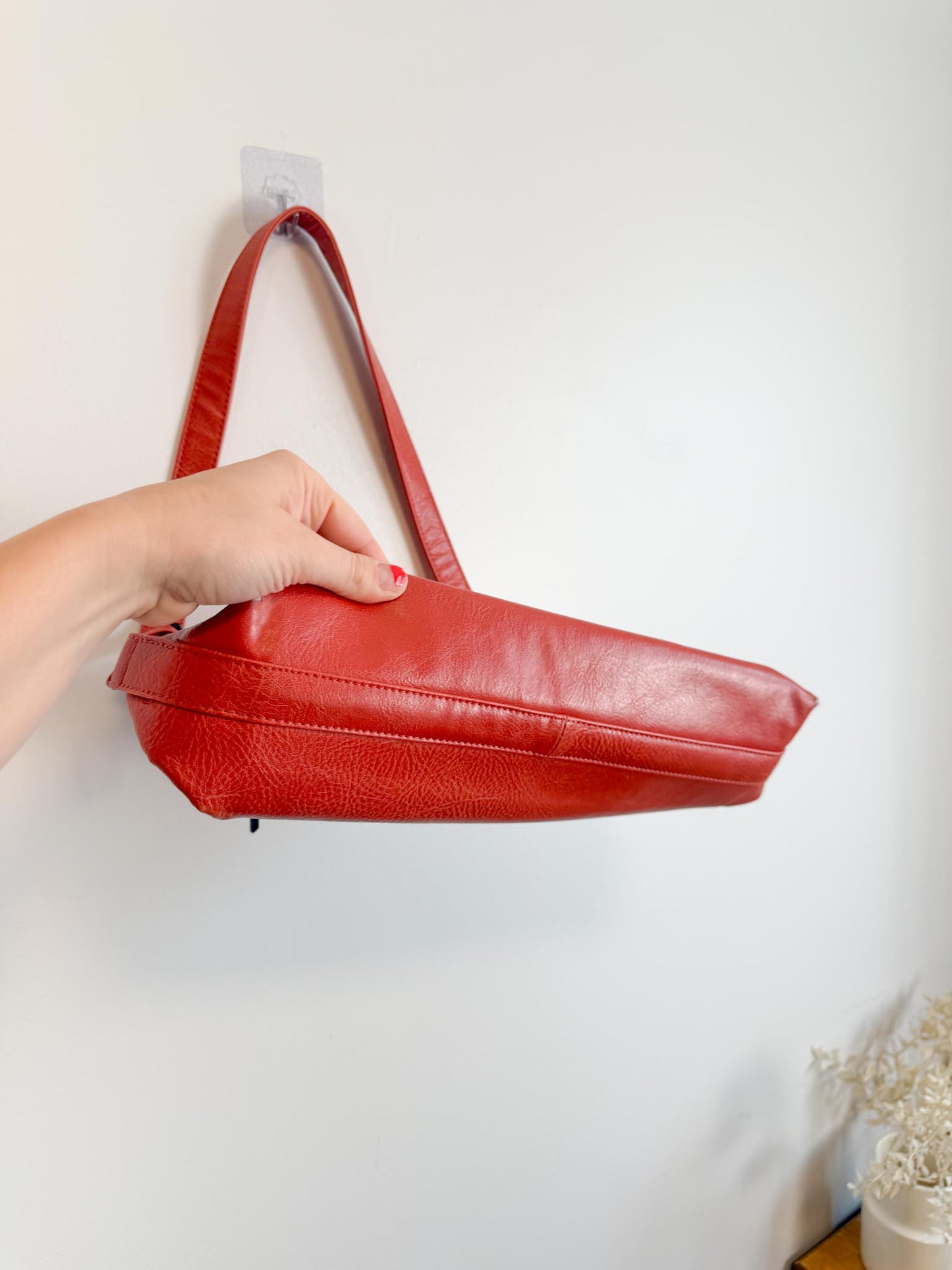 Matt & Nat Vegan Leather Handbag in Red