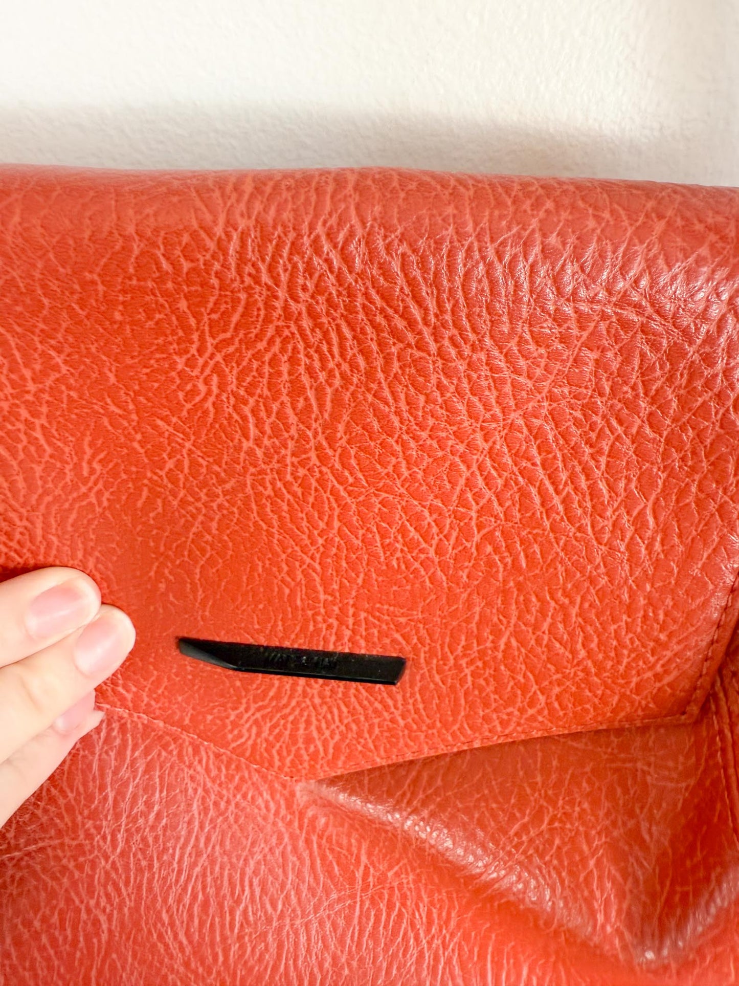 Matt & Nat Vegan Leather Handbag in Red