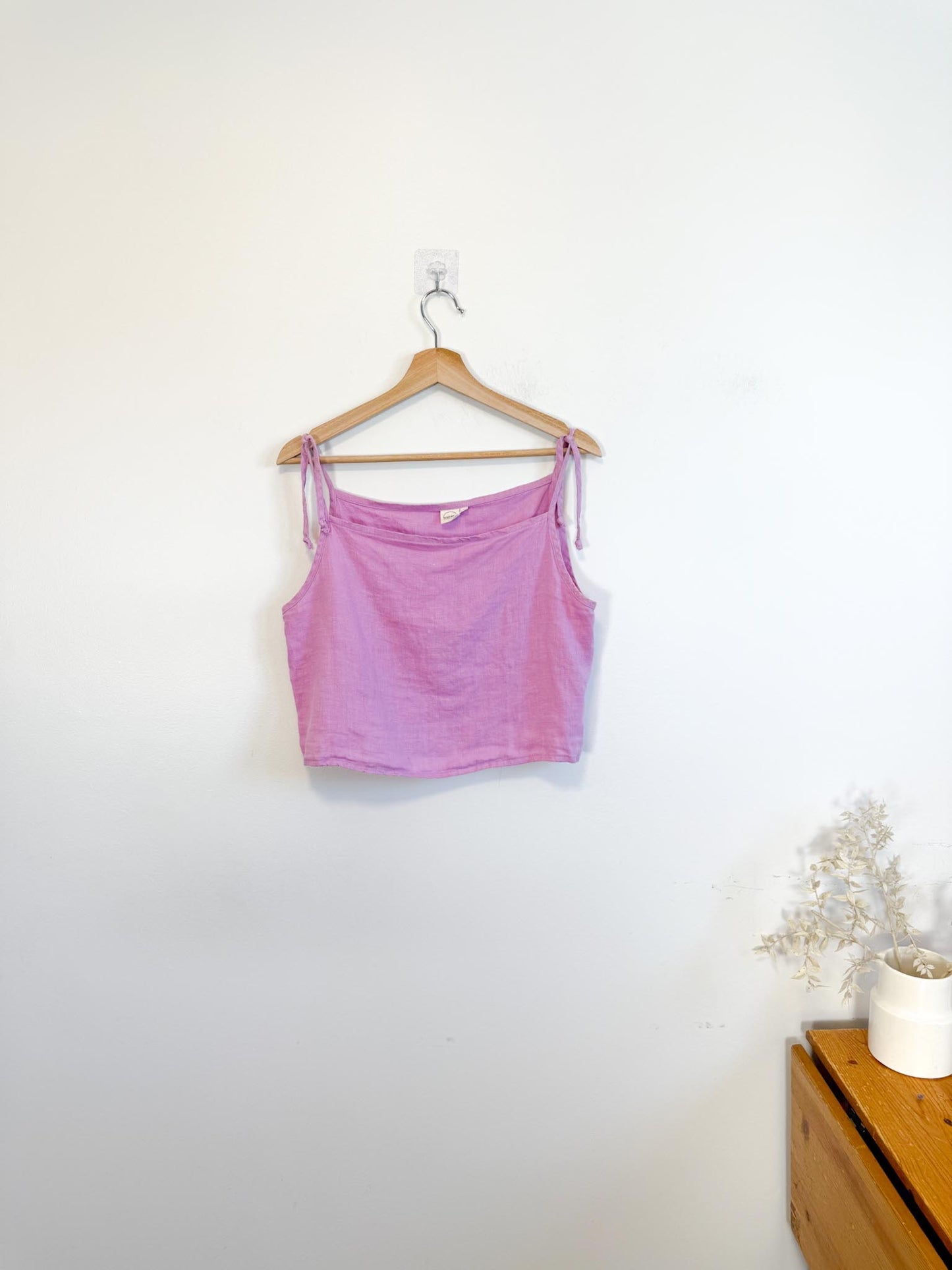 Shelter Slow Fashion "Kai Linen Tank in Lilac" (Size L)