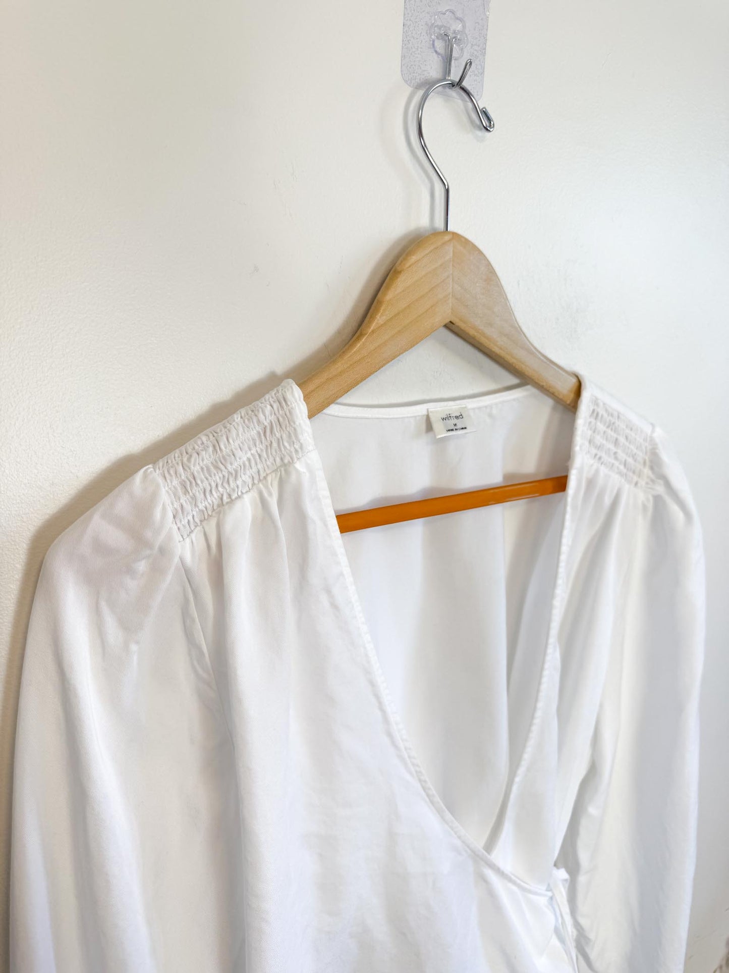 Wilfred "Gracious Blouse in White" (Size M)