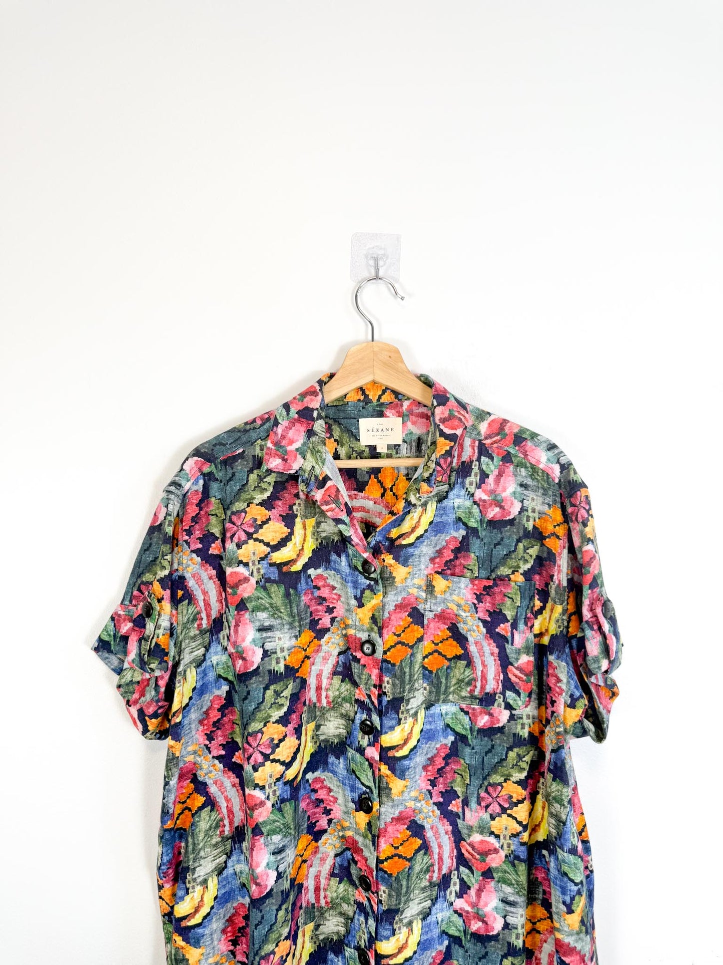 Sezane "Sofia Dress in Floral Print" (Size S-L)