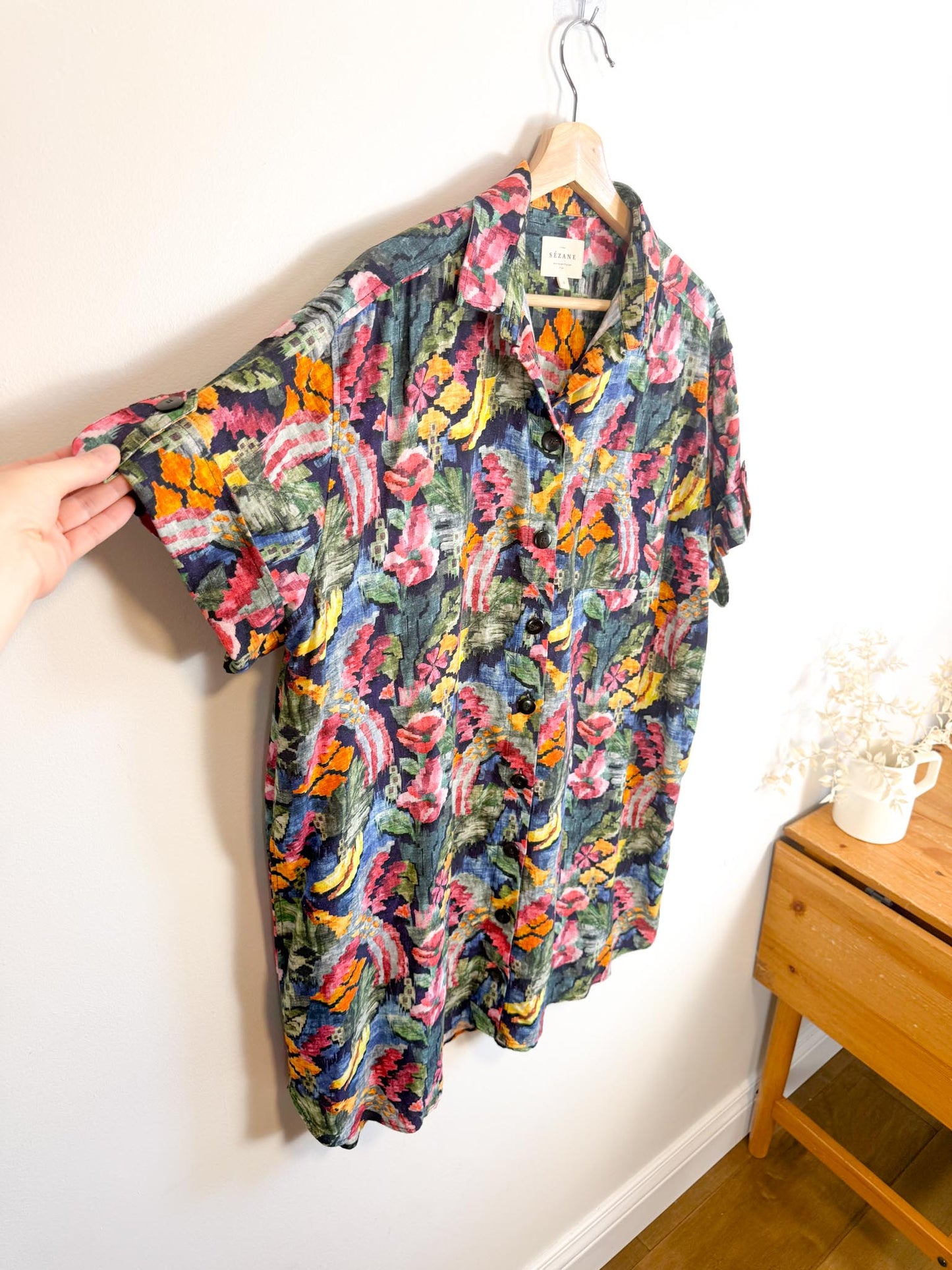 Sezane "Sofia Dress in Floral Print" (Size S-L)