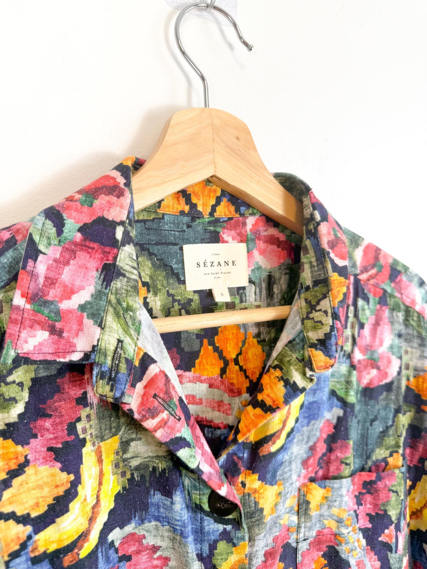 Sezane "Sofia Dress in Floral Print" (Size S-L)