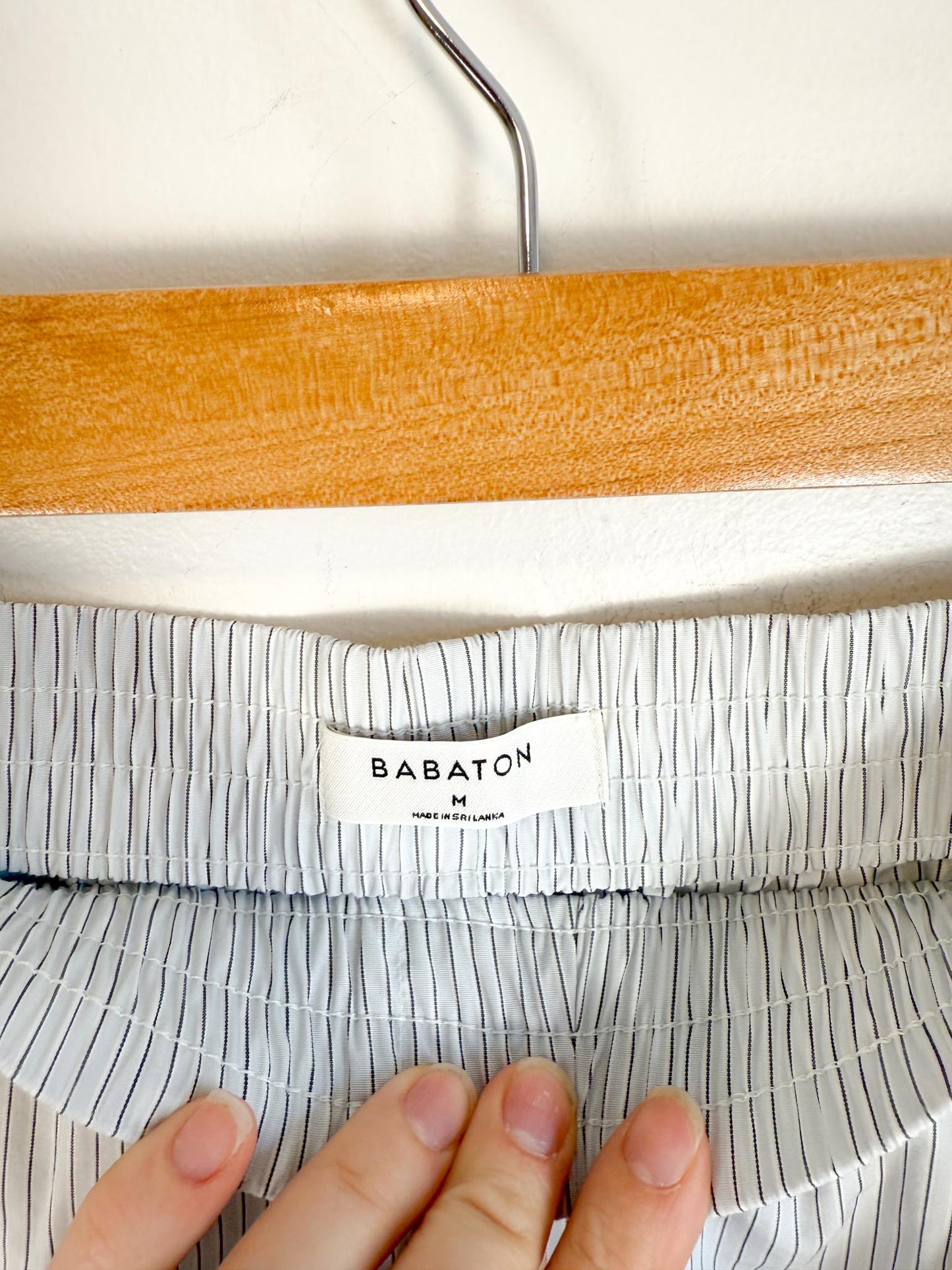 Babaton Striped Cotton Boxer Short (Size M)