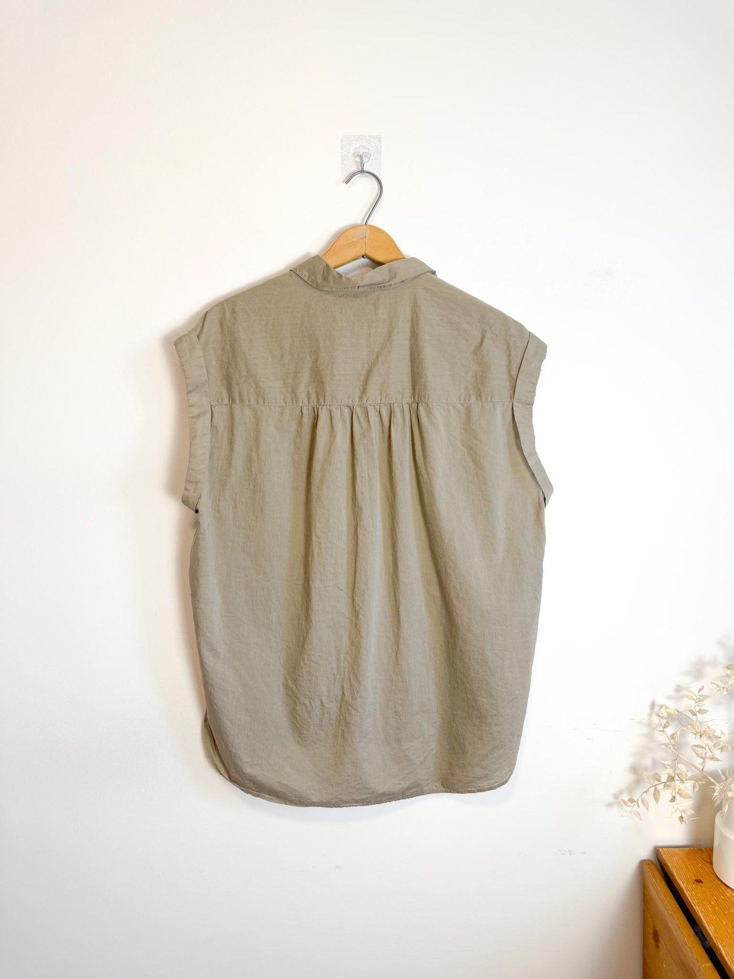 Babaton Tunic Top in Sandy Beige (Size L)