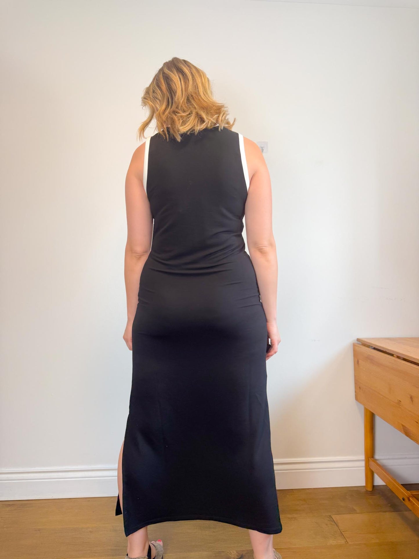 Calvin Klein Black Sleeveless Dress NWT (Size M)