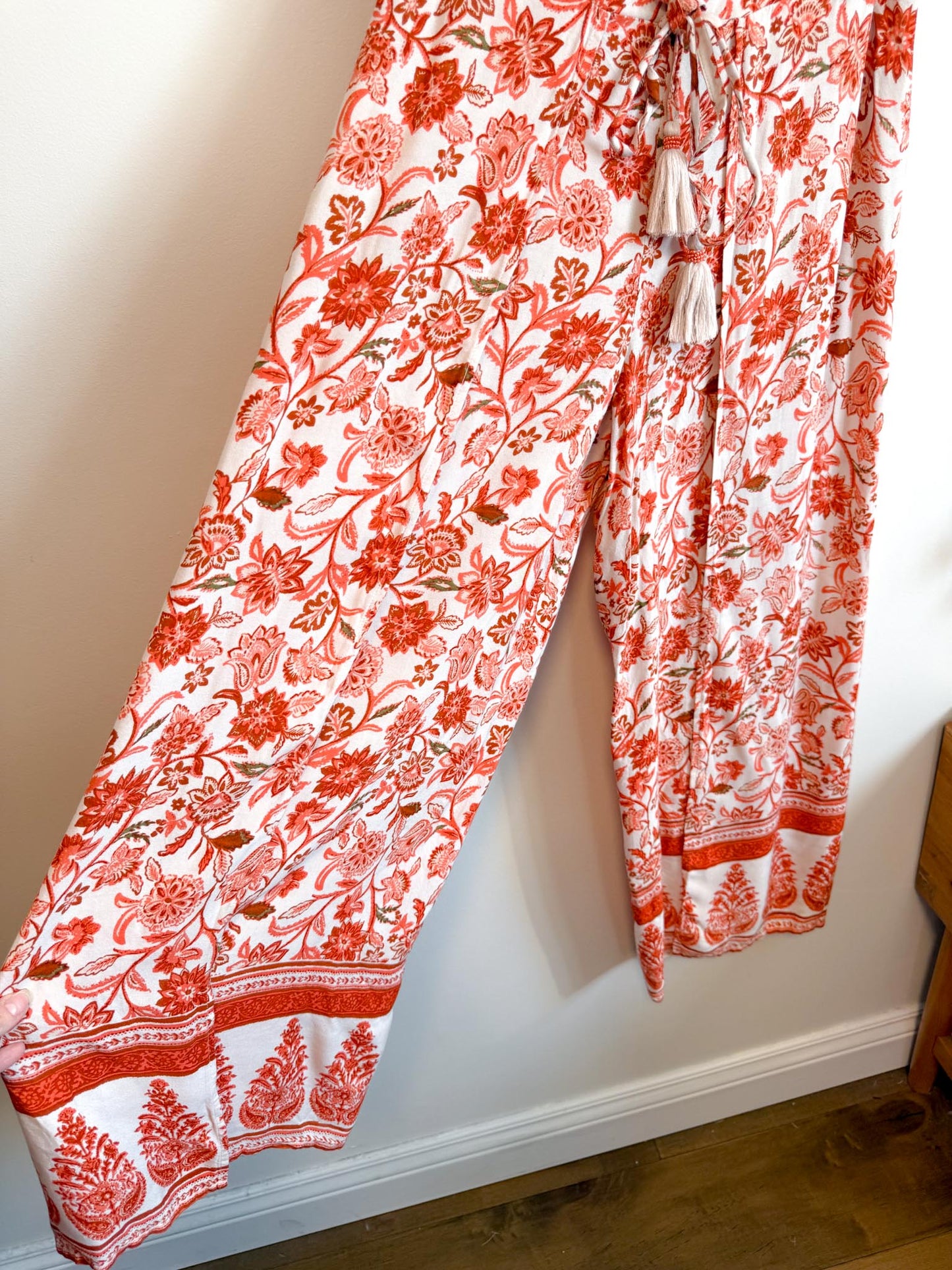 Band of the Free Wide Leg Pants with Slit (Size L)