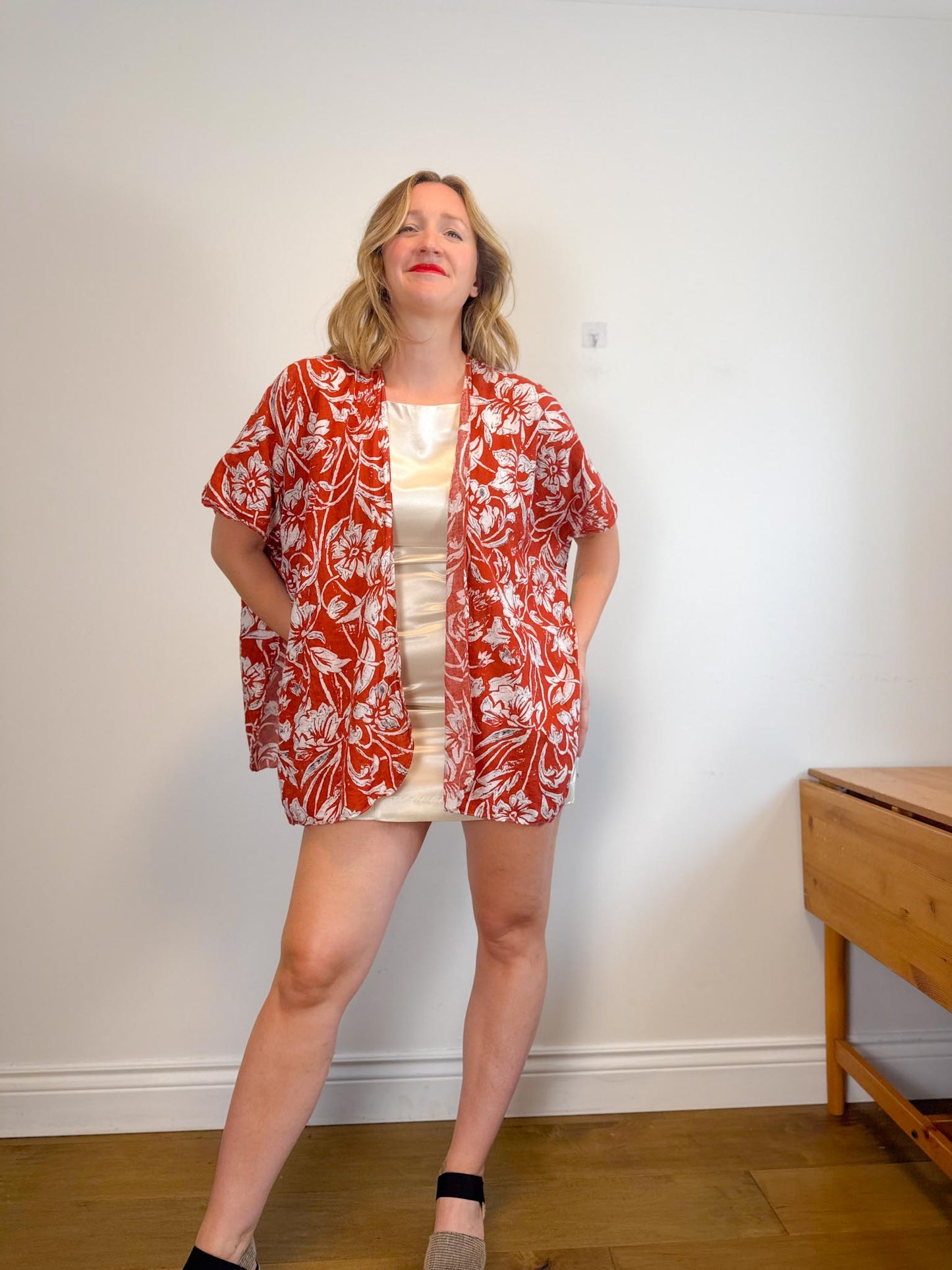 Monday Muse Canadian Floral Duster (One Size)