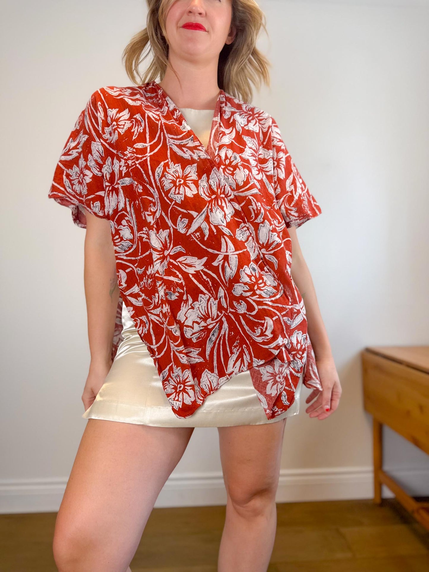 Monday Muse Canadian Floral Duster (One Size)