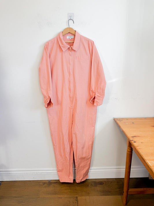 RED SKY Slow Fashion Boiler Suit in Pink (Size L)