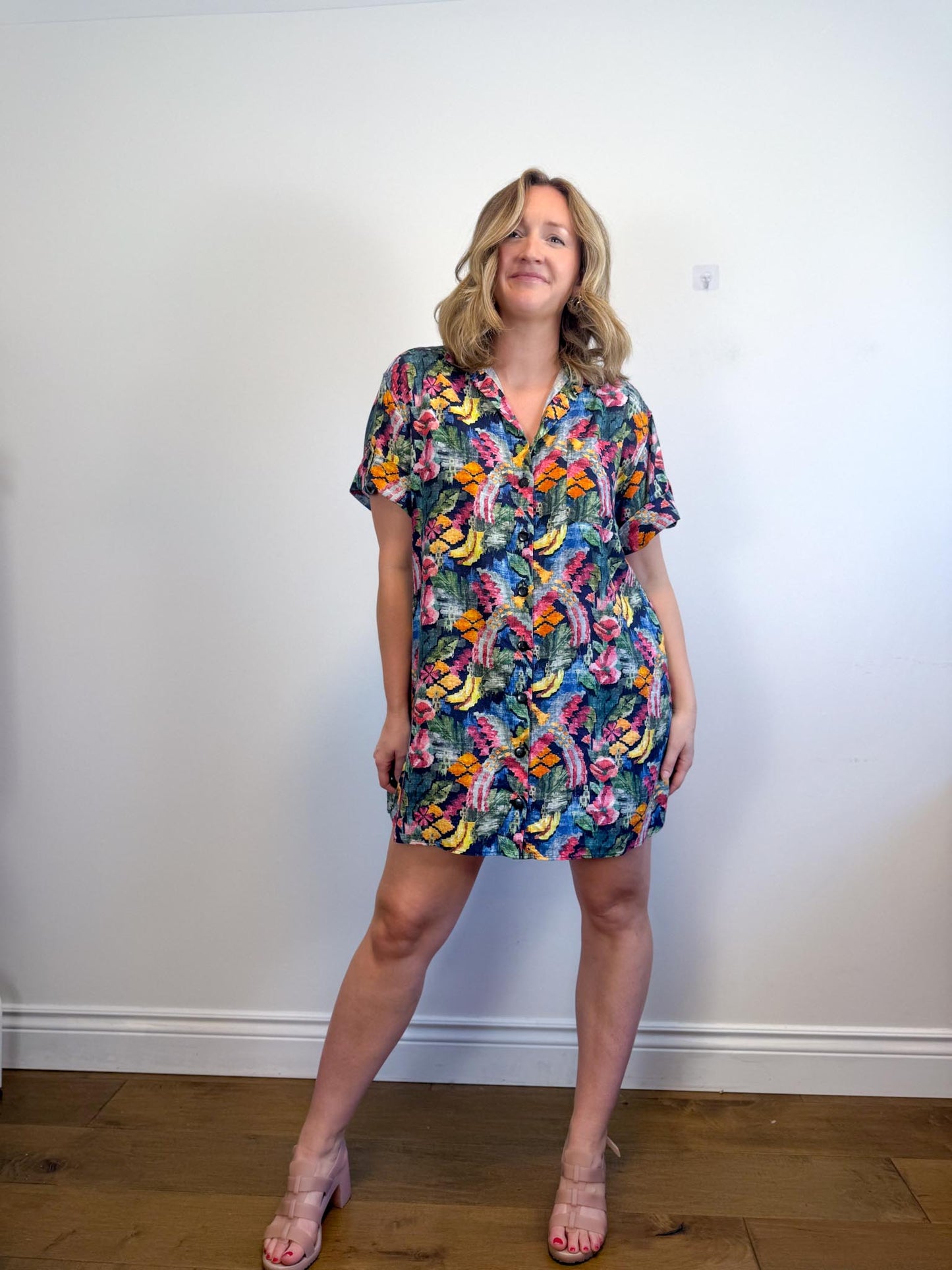Sezane "Sofia Dress in Floral Print" (Size S-L)