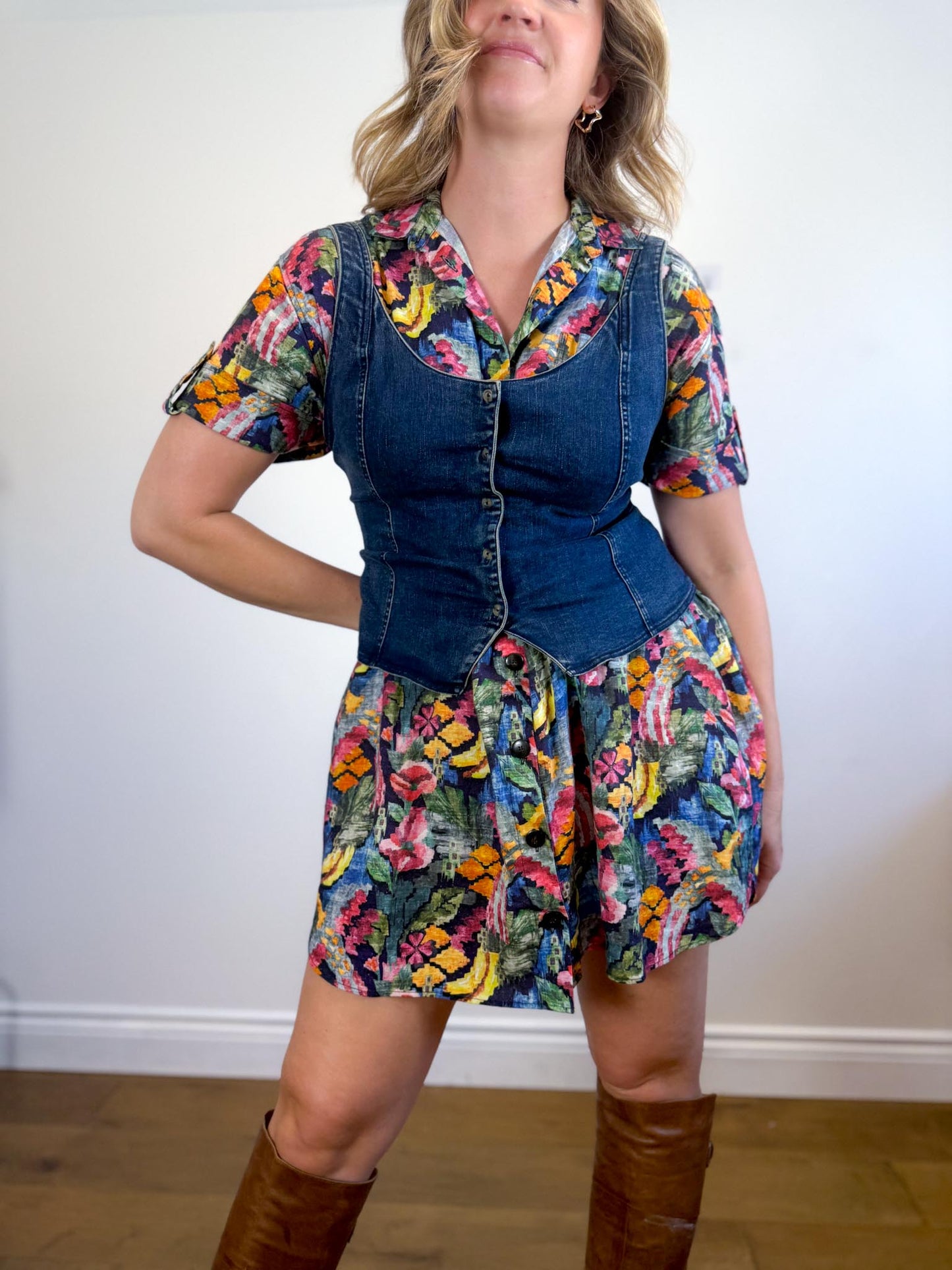 Sezane "Sofia Dress in Floral Print" (Size S-L)