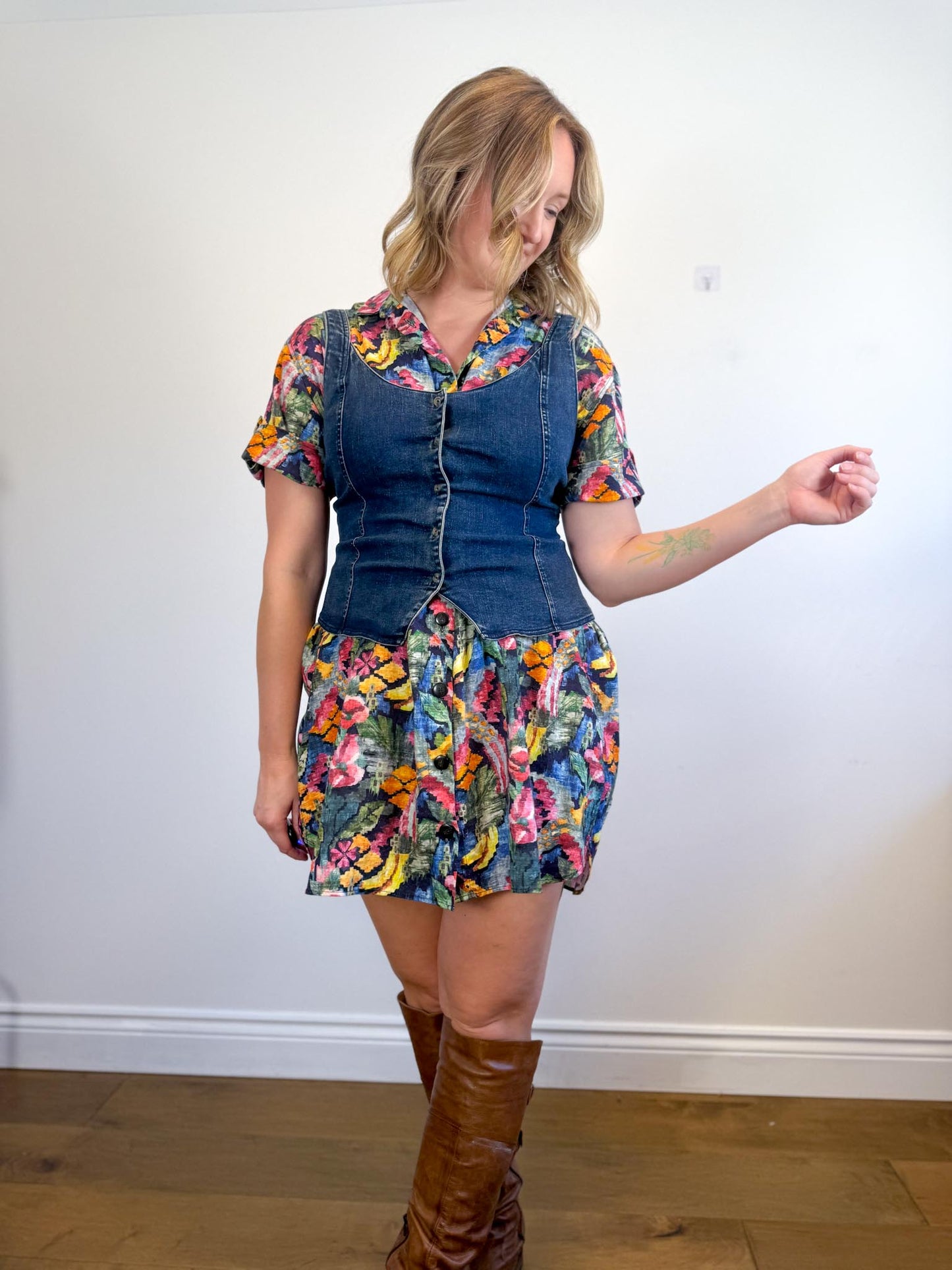 Sezane "Sofia Dress in Floral Print" (Size S-L)