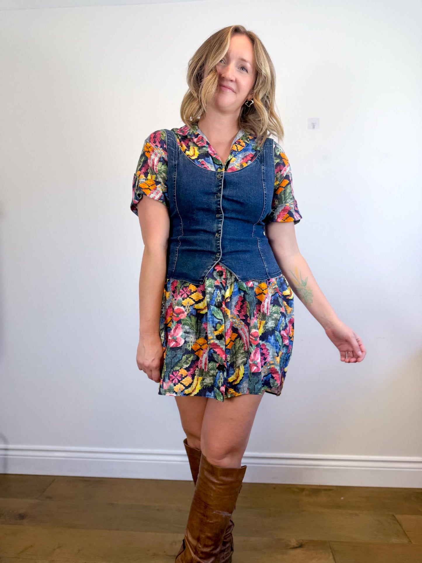 Sezane "Sofia Dress in Floral Print" (Size S-L)