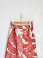 Vintage Floral Midi Skirt with Belt (Size XS/S)