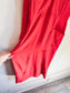 Vintage Red Long Sleeve Dress (Size M/L)