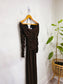 Tanya Taylor "Marla Dress in Mocha" NWT (Size 10)