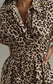 Anthropologie "The Tobie Leopard Print Midi Shirt Dress by Exquise" (Size S)
