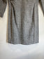 Henrik Vibskov Designer Long Sleeve Grey Mini Dress (Size M)