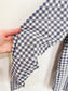 Tradlands Cotton Button Down in Navy/White Check SOLD AS IS (Size S)