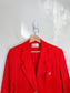 Vintage Red Blazer (Size L)