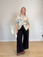 Eve Gravel Sustainable "Romy Shirt in Filles Fleurs" (Size M)